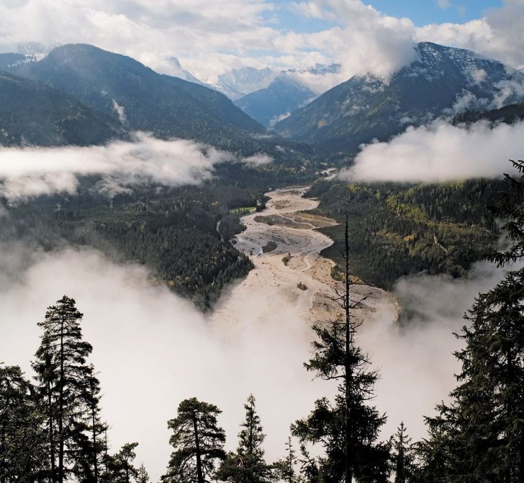 In den Bergen lebt die Freiheit. Vorderriss